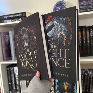The Wolf King & The Night Prince By Lauren Palphreyman OOP Hardcover